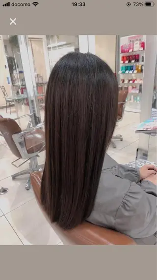 ロング 💚ミヤマ アンナ☘️のヘアスタイル