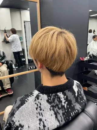 カラー JUNES man バーバー三軒茶屋所属・MEN'S 限定 / 杉田 星成のヘアスタイル