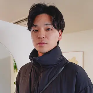 ショート パーマ メンズ メンズハイトーン/栄 /イトウタケルのヘアスタイル