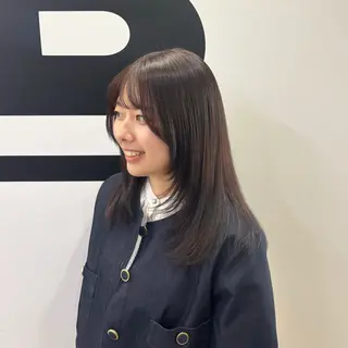 ロング BLESS所属・森 梨奈🩷 カットモデル募集✂︎のヘアスタイル