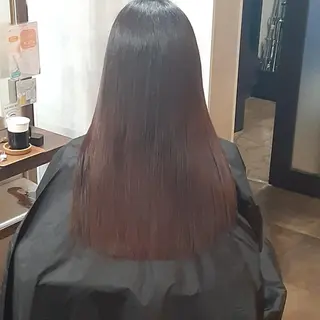 カラー ロング 久野 竜慈のヘアスタイル