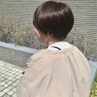 ショート ママ美容師 ＊ヒマワリのヘアスタイル
