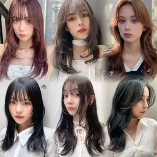 ロング カラー ✨ハッシュカット✨ ユウキ✨のヘアスタイル