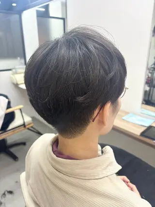 ショート Hair art chiffon 池袋西口店所属・カットモデル募集中 💇🏻 福田彩南のヘアスタイル