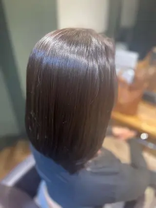 セミロング 髪質改善ヘアエステ AInoa RUANA 青山所属・✨️髪質改善 ミヤケのヘアスタイル