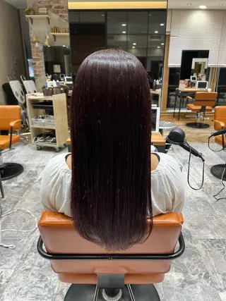 ロング カラー 透明感🫧 佐藤歩夢のヘアスタイル