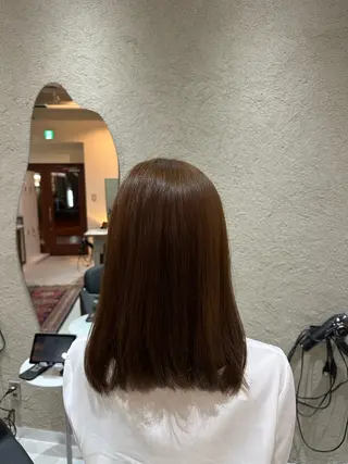 ミディアム カラー ［  ］Shiro所属・Shiro RENのヘアスタイル