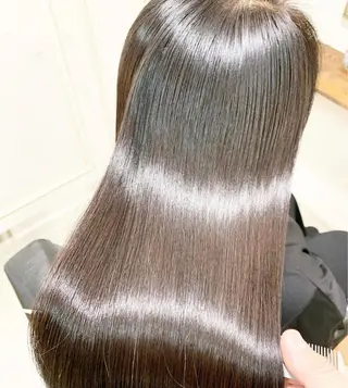 ロング Rubik's 阿倍野店所属・髪質改善 特化サロンのヘアスタイル