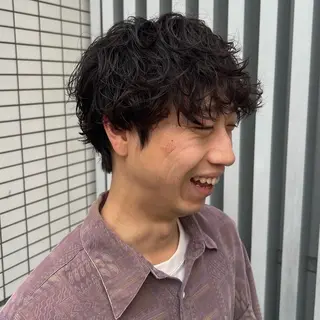 パーマ メンズ BELO MAN所属・BELO MAN吉川 大貴のヘアスタイル