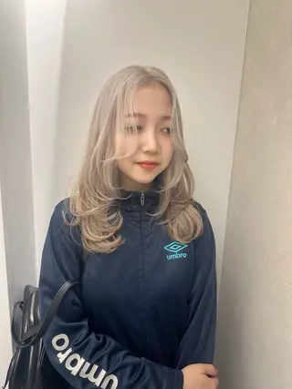 カラー ハイトーン特化 pepe🎀のヘアスタイル