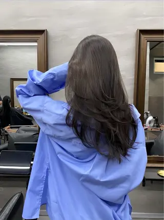 ロング カラー 🔷似合わせのプロ KUMA🔷のヘアスタイル