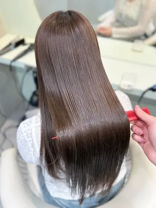 セミロング 大宮🩶韓国ヘア 髪質改善✨柏崎のヘアスタイル