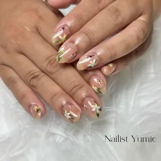 ネイル Setsalon Churaku Nailist Yumie所属・【沖縄市安慶田】 🤍Yumieのネイルデザイン