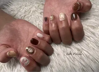 ネイル ak nail .のネイルデザイン