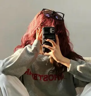 ロング *⋆꒰ঌまろやか暖色 まな🥣🪽のヘアスタイル