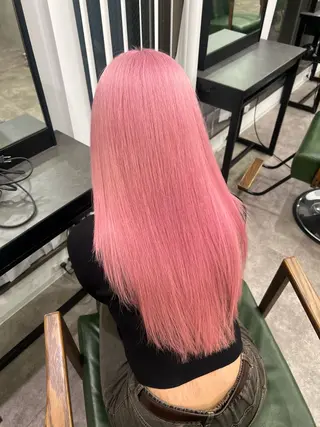 ロング 24時間受付🌈ブリ ーチ特化RYUTOのヘアスタイル