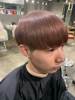 カラー 縮毛矯正/韓国ヘア /ブリーチ/柴山のヘアスタイル