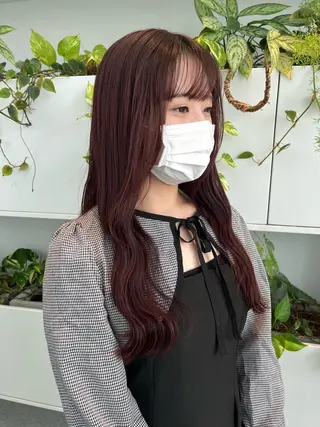 ロング Kuku所属・つぼみ/パーマ ／レイヤー／ボブのヘアスタイル