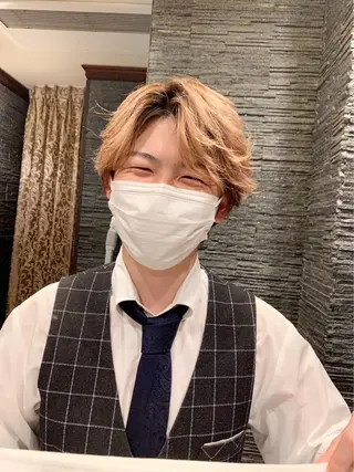 ショート カラー メンズ HIROGINZA神楽坂店所属・【パーマ指名No1】 浅野空人のヘアスタイル