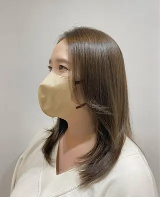 ミディアム カラー ♡オシャ髪♡AI ✂️newi町田のヘアスタイル