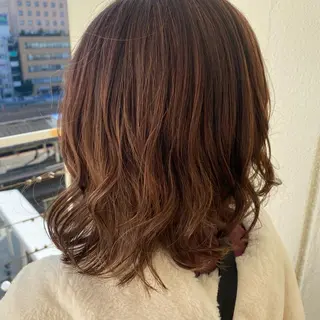 ミディアム 個性派/ブリーチ ＊ほのかのヘアスタイル