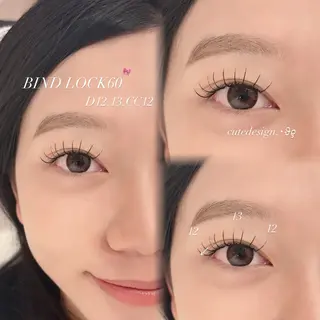 マツエク・マツパ CreBiA🎀 ayaのマツエク・マツパデザイン