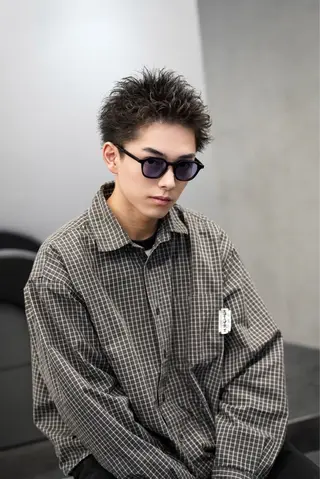 パーマ メンズ 当日予約⭕️ fifth渋谷太田のヘアスタイル