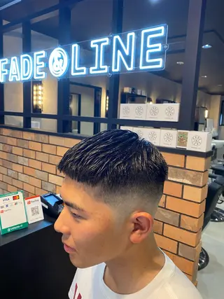 ショート メンズ 居原 凜太郎のヘアスタイル