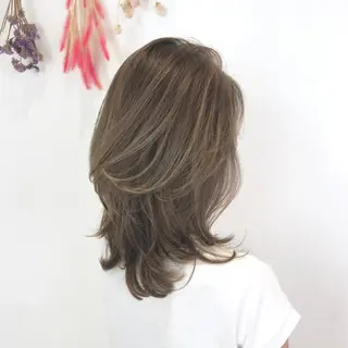 セミロング 似合わせカット🌿 前川のヘアスタイル