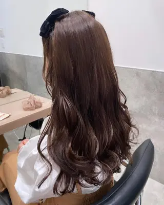 ロング ヘアアレンジ 💗ガーリーヘア🎀 saki💗のヘアスタイル