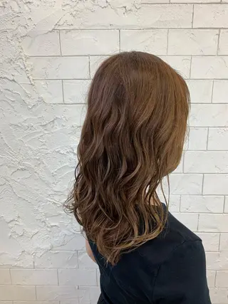 セミロング archange 大井川のヘアスタイル