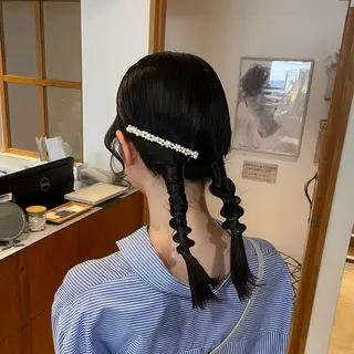 ヘアアレンジ 秋元 佳乃のヘアスタイル