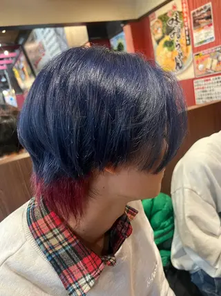 カラー 💧ブリーチカラー/ たかはしりく🔥のヘアスタイル