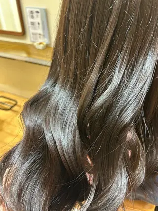 セミロング カラー CLAPS ここ🎀✨のヘアスタイル
