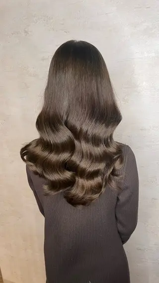 ロング Agu hair aubel 長岡古正寺所属・🩷縮毛矯正特化🩷 ブリーチ毛でも可のヘアスタイル
