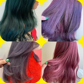 セミロング カラー EMANON新宿東口所属・新宿駅近♡個室 ♡関口三都季🌜のヘアスタイル