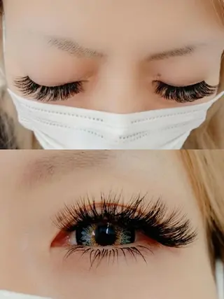 マツエク・マツパ Eye gloss 2のマツエク・マツパデザイン