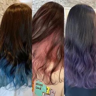 カラー 🌈札幌派手髪🌈 Fave ユウキ🤞のヘアスタイル