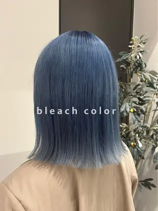 ミディアム カラー RINA🧤 デザインとボブのヘアスタイル