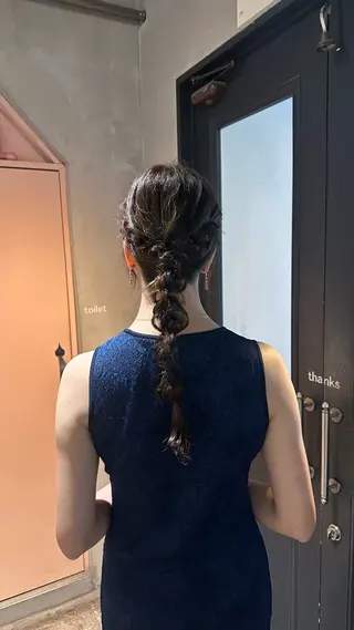 ヘアアレンジ コナカ モエのヘアスタイル