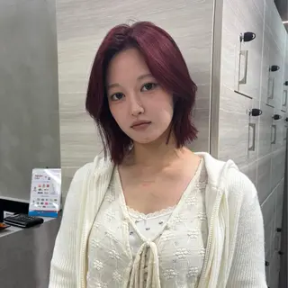 ショート カラー The Path ARENのヘアスタイル