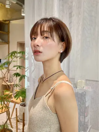 ショート カラー ユウ✩.*˚/メンズ ハイトーン/カラーのヘアスタイル