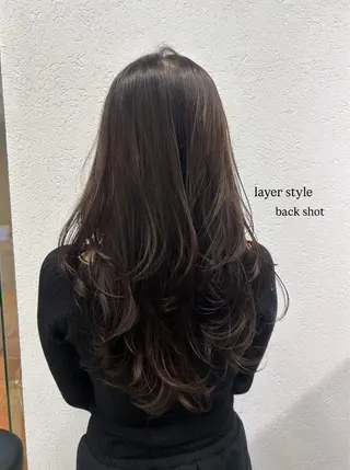 ロング CIEL 難波店所属・🎀透明感/レイヤ ー/Kotona🎀のヘアスタイル