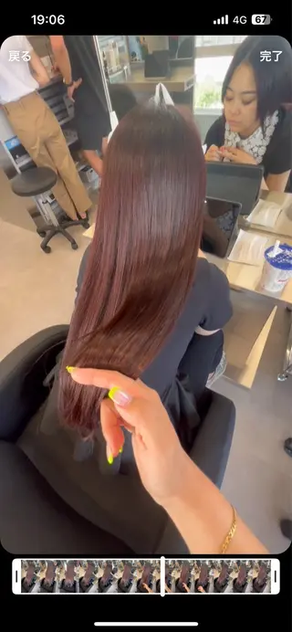 ロング カラー 艶髪／シールエクステ 🌻ノゾミ🌻のヘアスタイル