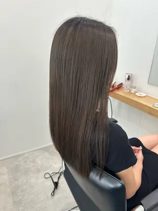 セミロング カラー ヘアセット/ワンカラ ー💐nao.のヘアスタイル