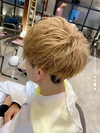 メンズ メンズパーマ/難波/ 心斎橋　室園亮佑のヘアスタイル