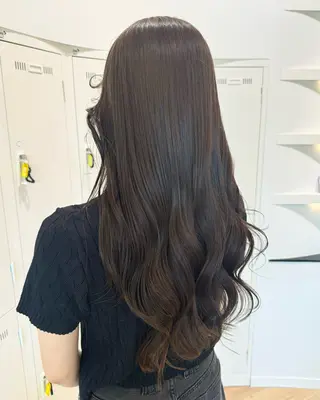 ロング カラー 垢抜け/レイヤー/ ハイトーン/アスナのヘアスタイル