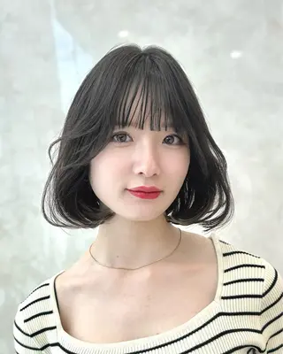 ショート 韓国顔まわり/前髪 /レイヤー/いつきのヘアスタイル