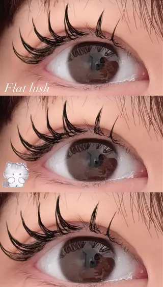 マツエク・マツパ 大津 星良々のマツエク・マツパデザイン