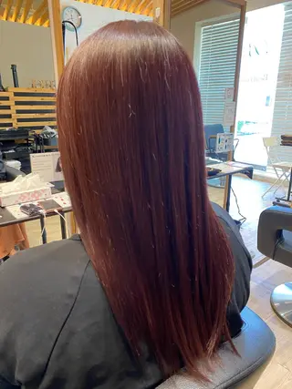 ロング カラー 関口 友行のヘアスタイル